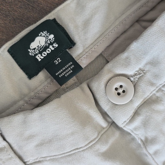 Roots-Park Slim Stretch Cotton SHORTS - Picture 4 of 7
